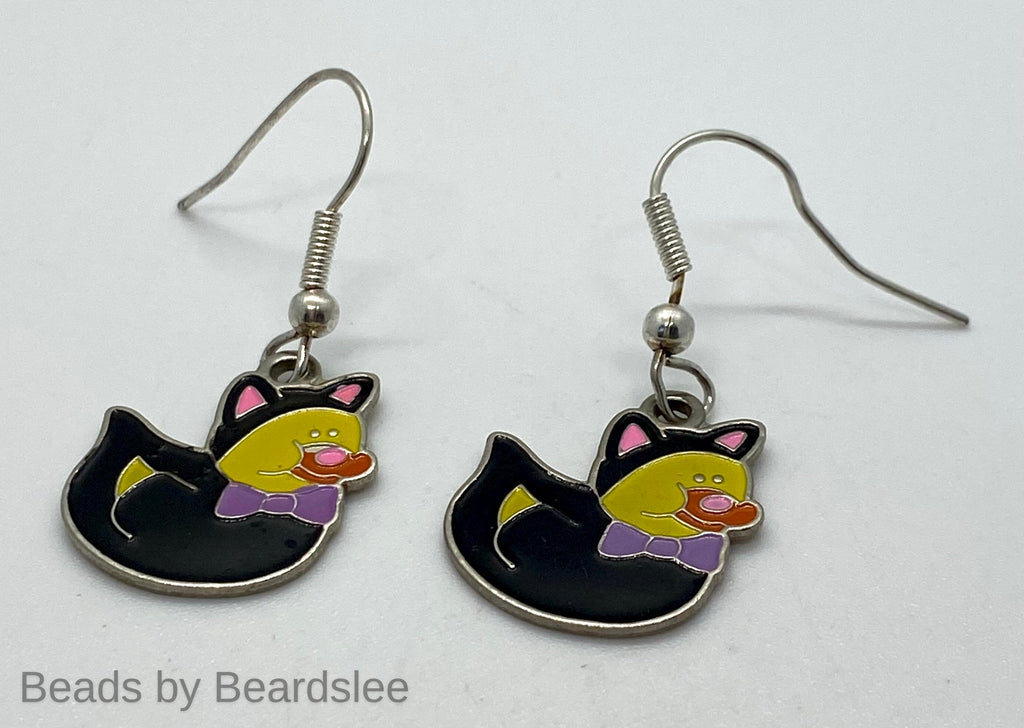 Cat Duck Earrings